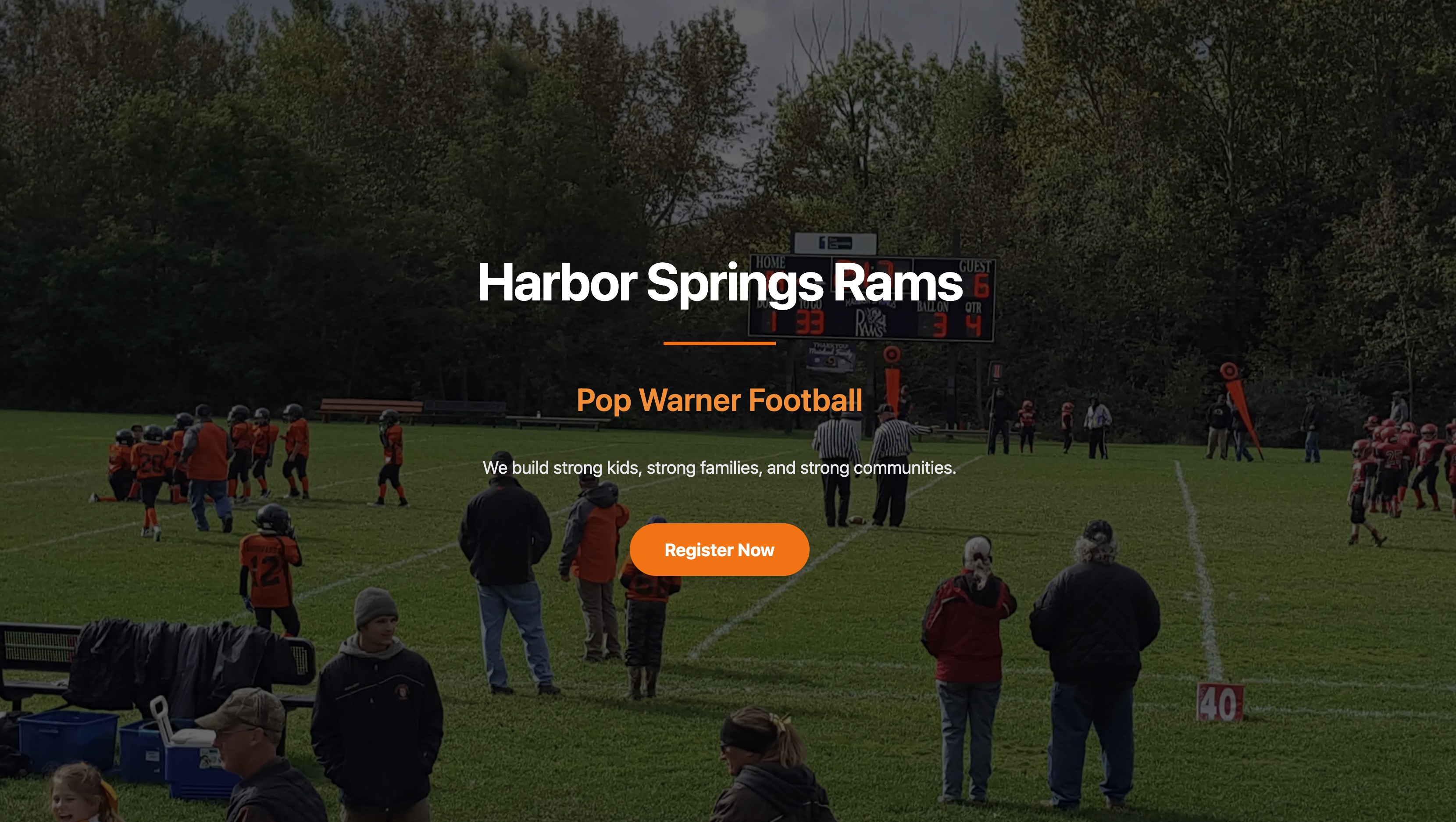 Harbor Springs Pop Warner screenshot
